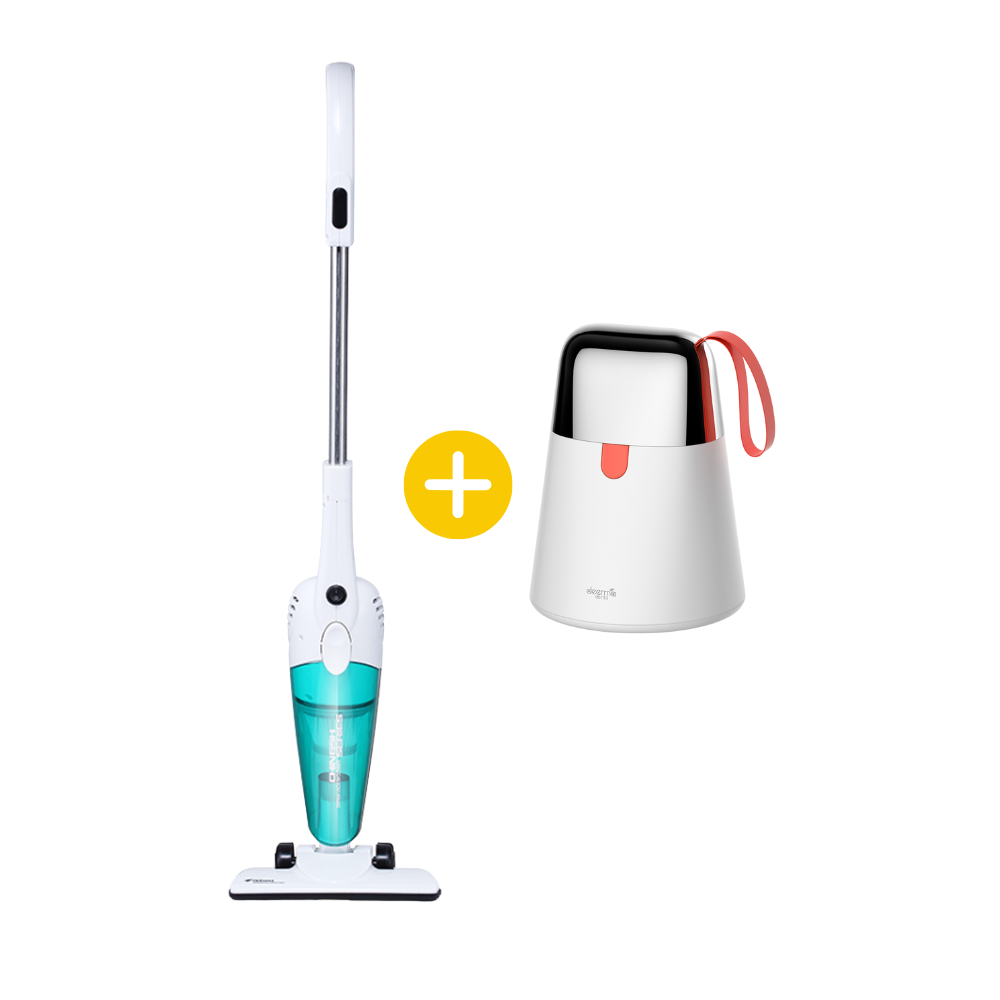 Aspiradora 2 en 1 DX118C / DX118C_GR + Removedor de Pelusa Portátil Inalámbrico MQ600