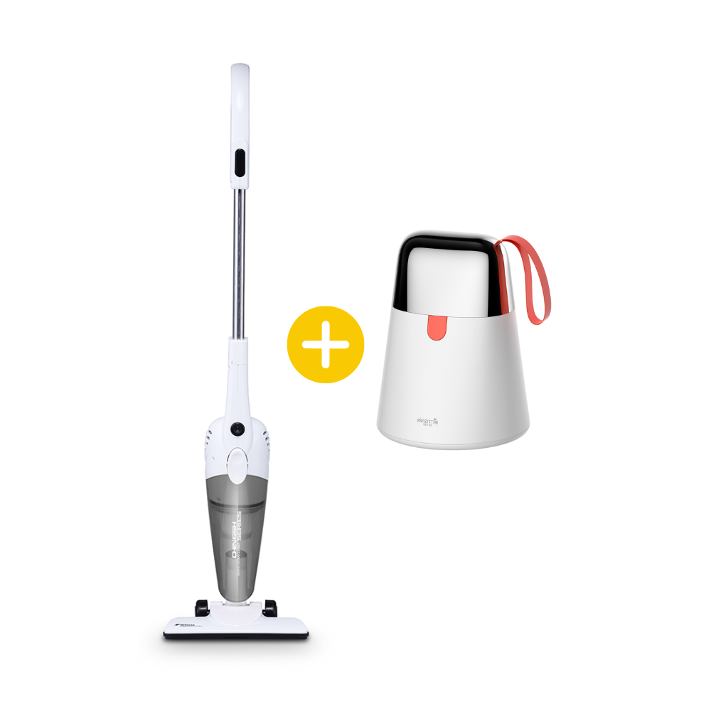 Aspiradora 2 en 1 DX118C / DX118C_GR + Removedor de Pelusa Portátil Inalámbrico MQ600