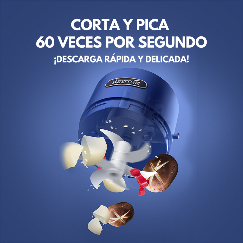 Picadora Eléctrica Inalámbrica Portátil DEM-JS100 | Deerma Perú