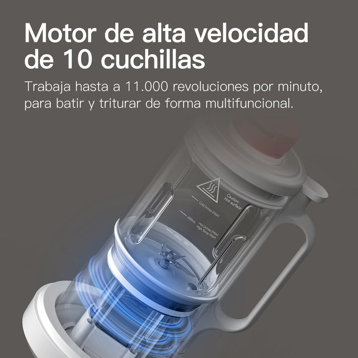 Licuadora de cocción DEM-NU500W