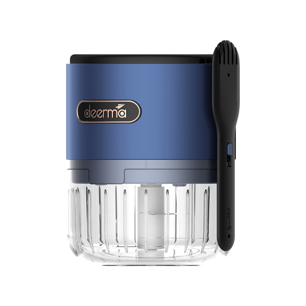 Licuadora Portátil Inalámbrica Deerma DEM-NU05 + Picadora Portátil de Acero Inoxidable Deerma DEM-JS100