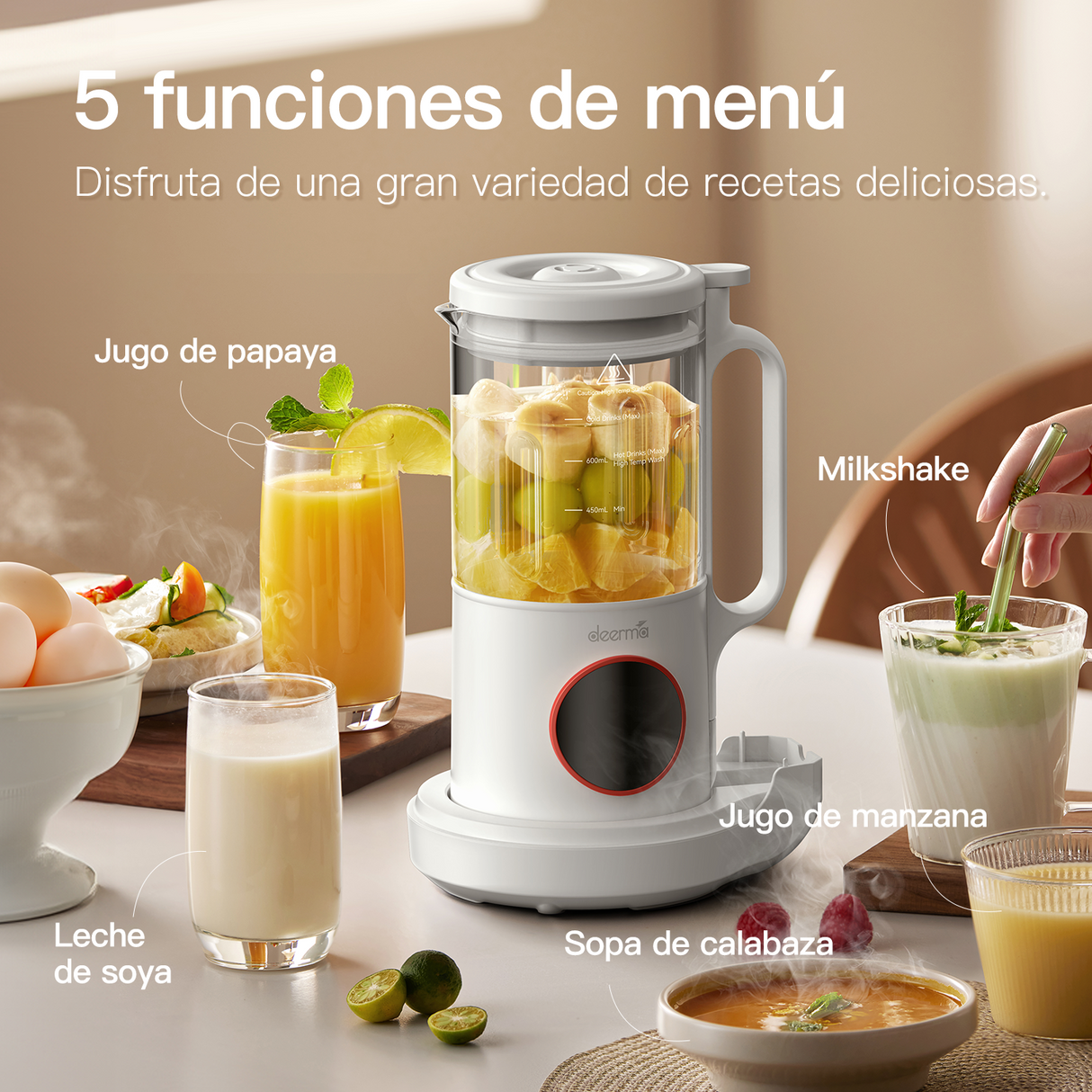 Licuadora de cocción DEM-NU500W