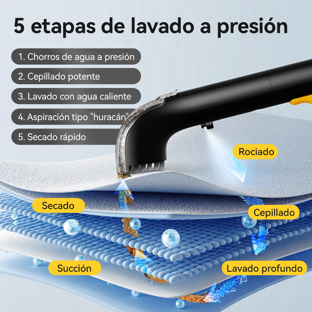 Lava tapices Deerma BY200S Gris