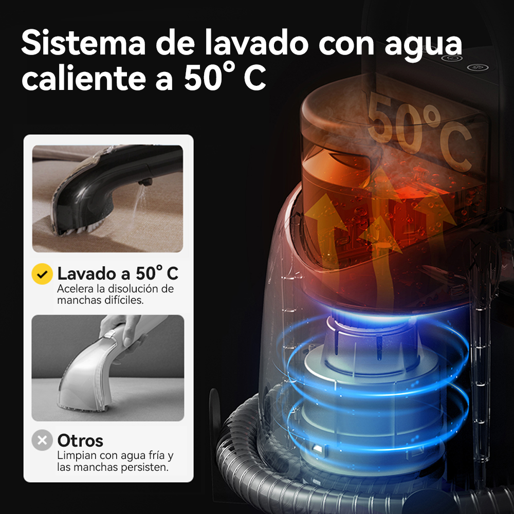 Lava tapices Deerma BY200S Gris