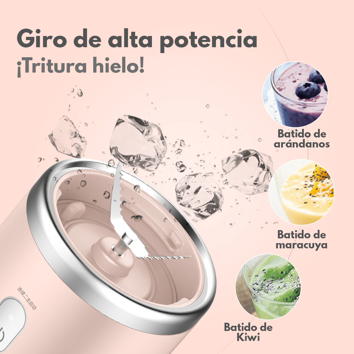 Aspiradora Vertical y De Mano 2 en 1 DX118C + Licuadora Portátil Inalámbrica NU05