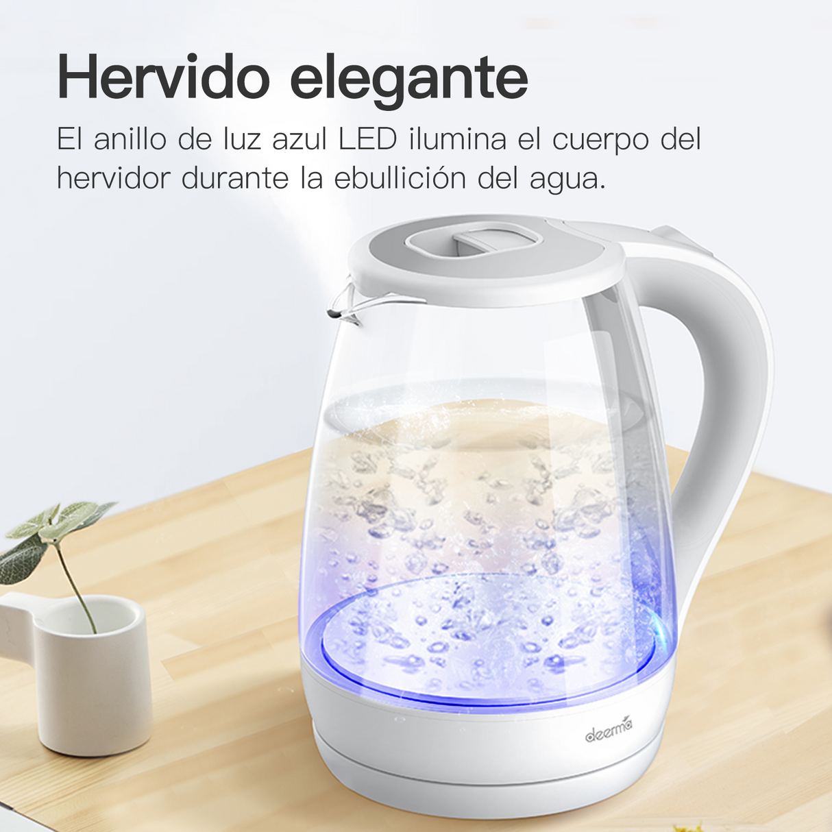Hervidor de Vidrio 1.7 L DEM-SH30W