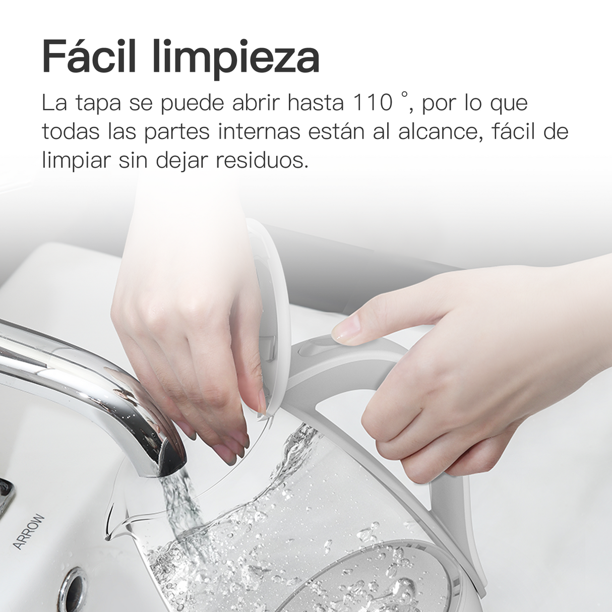 Hervidor de Vidrio 1.7 L DEM-SH30W