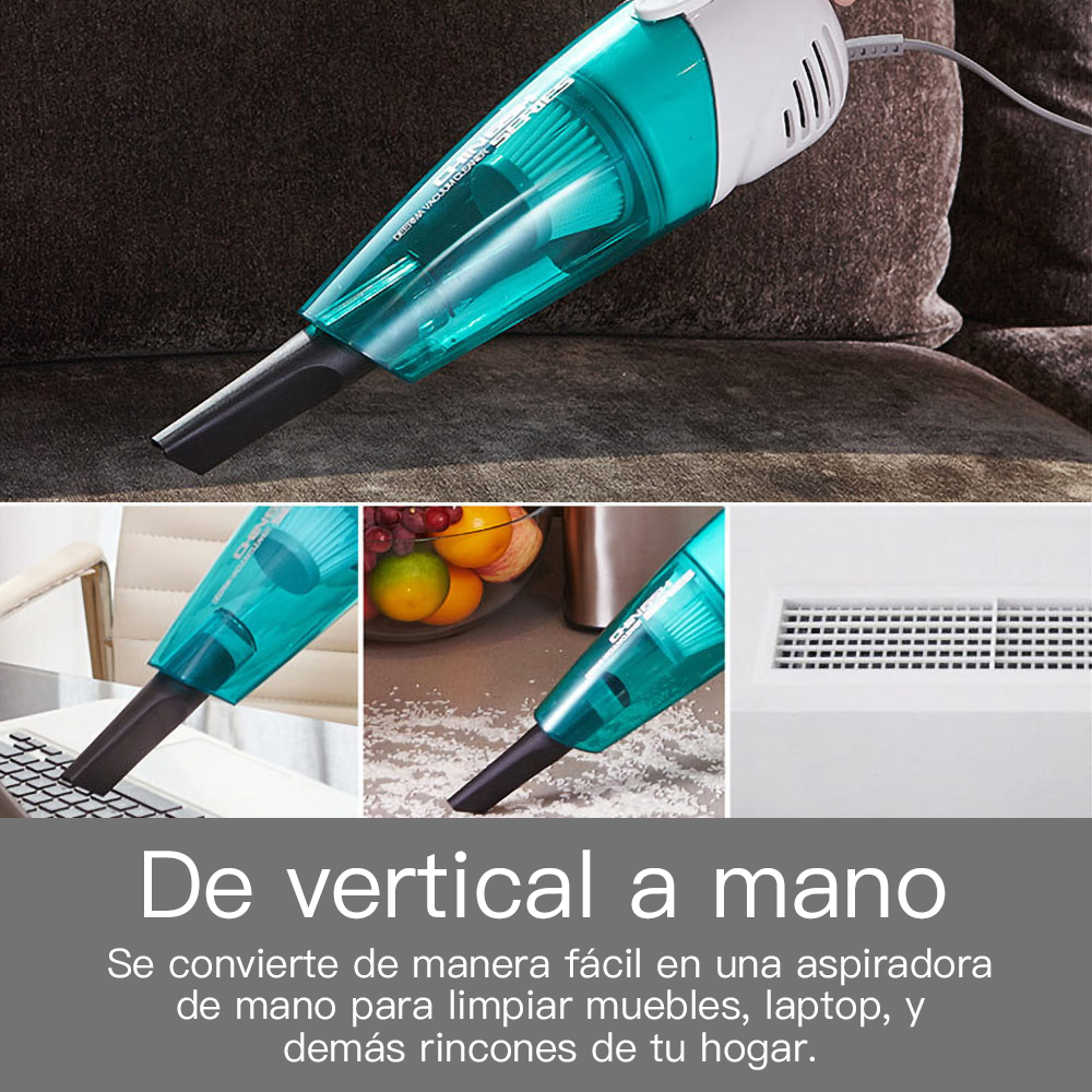 Aspiradora Multifuncional 2 en 1 - DX118C | Blanco| Filtro Incluido