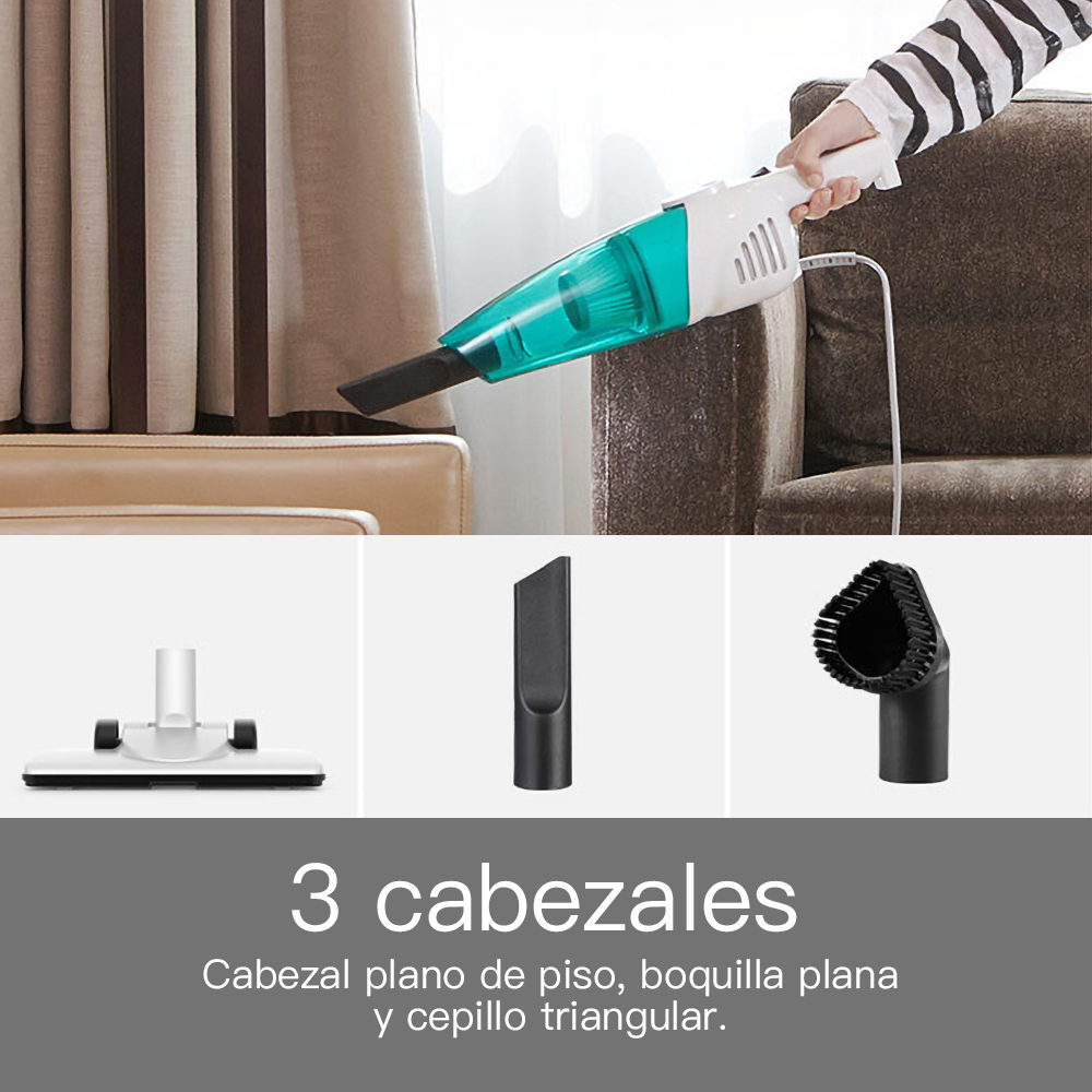 Aspiradora Vertical y De Mano 2 en 1 DX118C + Licuadora Portátil Inalámbrica NU05