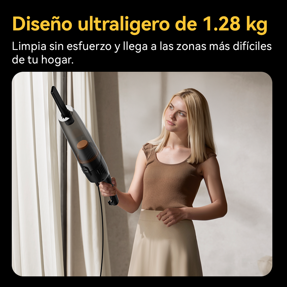 Aspiradora Multifuncional 2 en 1 Deerma DX170 Gris + Deshumedecedor Portátil Deerma DEM-CS50M