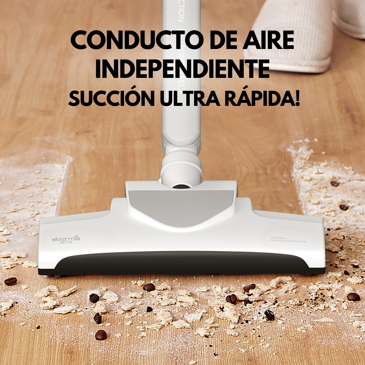 Aspiradora Multifuncional Ciclónica Pro DX700 - Vertical y de mano | Blanco | Filtro incluido