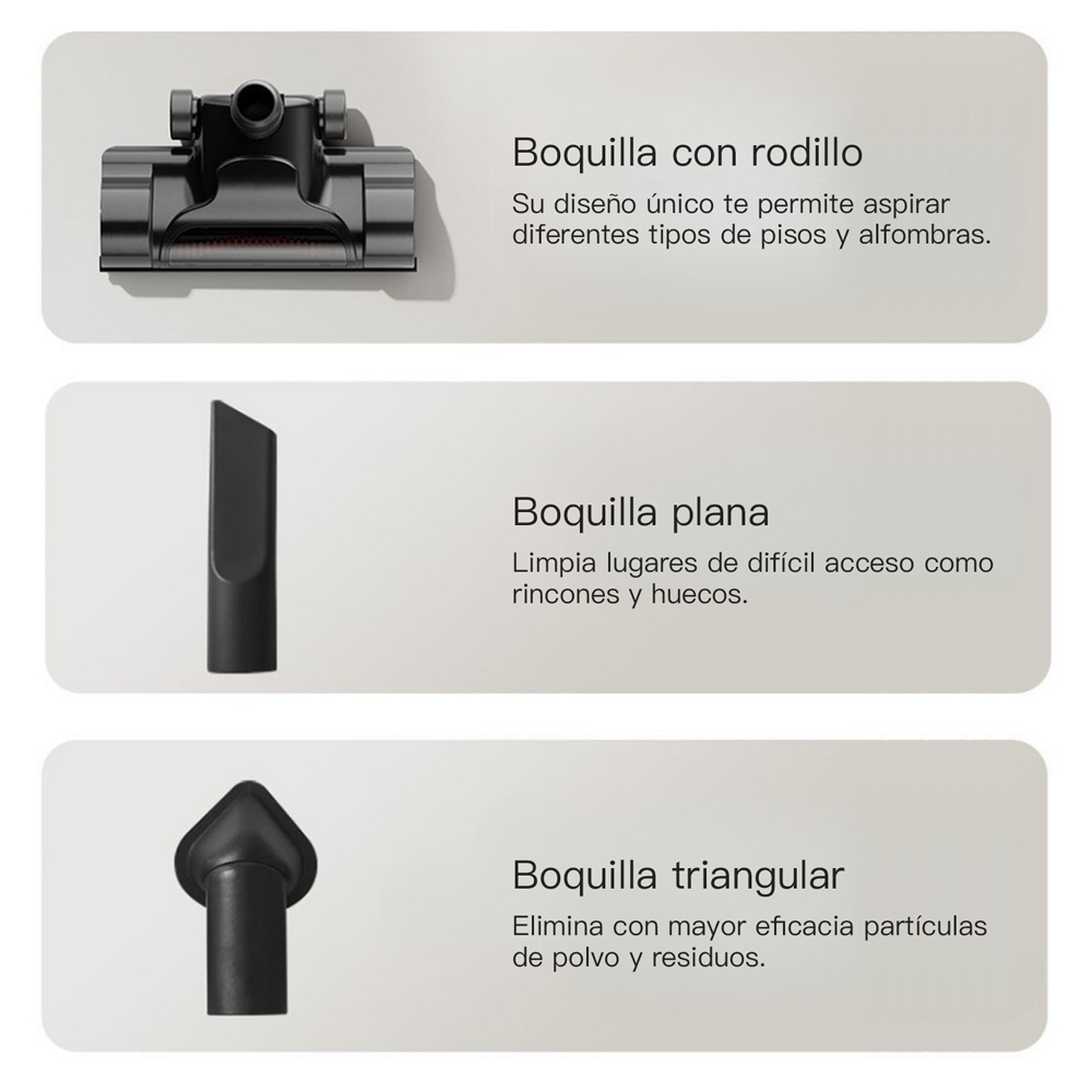 Aspiradora Multifuncional Ciclónica Ultra Deerma - DX700PRO | Negro | Filtro Incluido