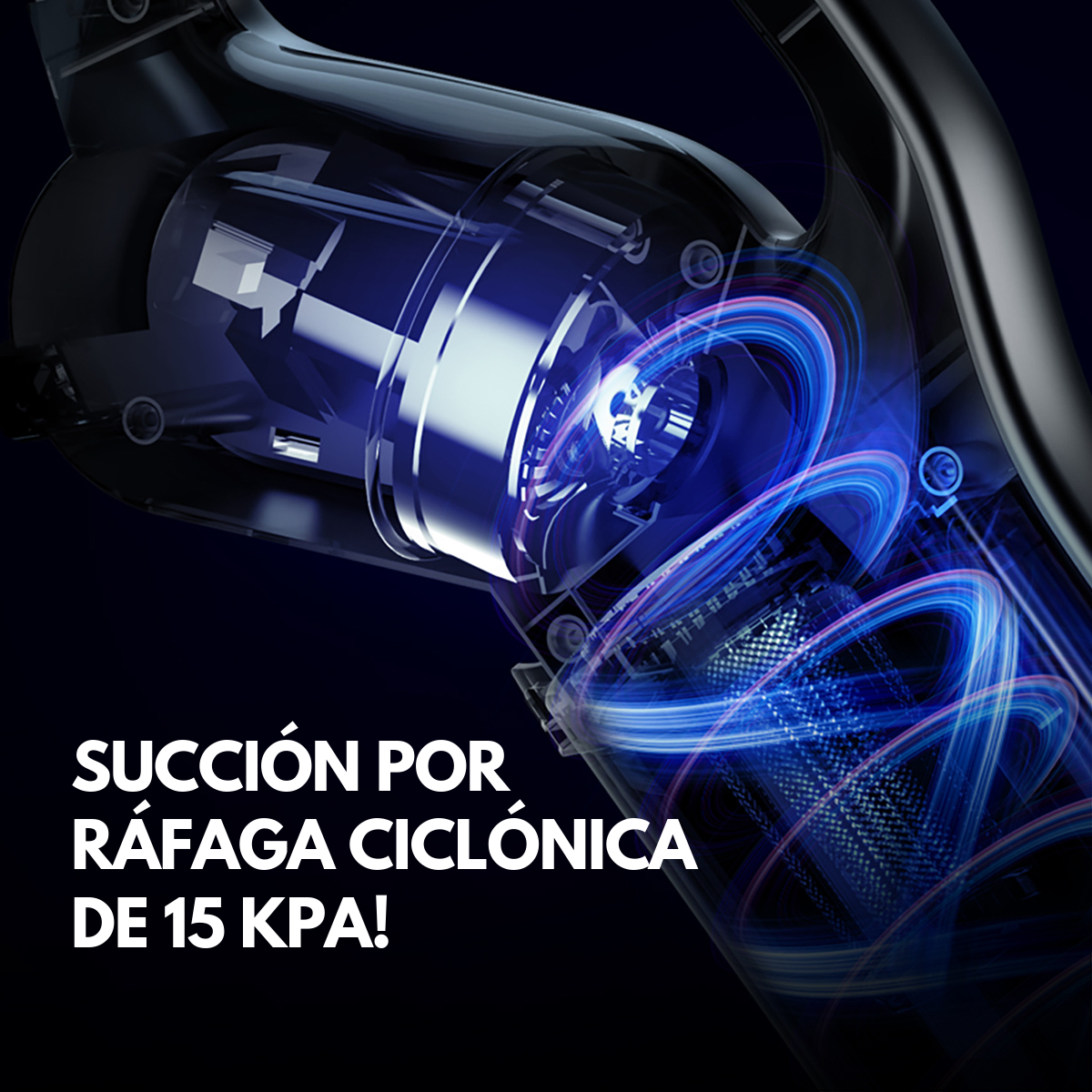 Aspiradora Multifuncional Ciclónica Pro DX700 - Vertical y de mano | Blanco | Filtro incluido