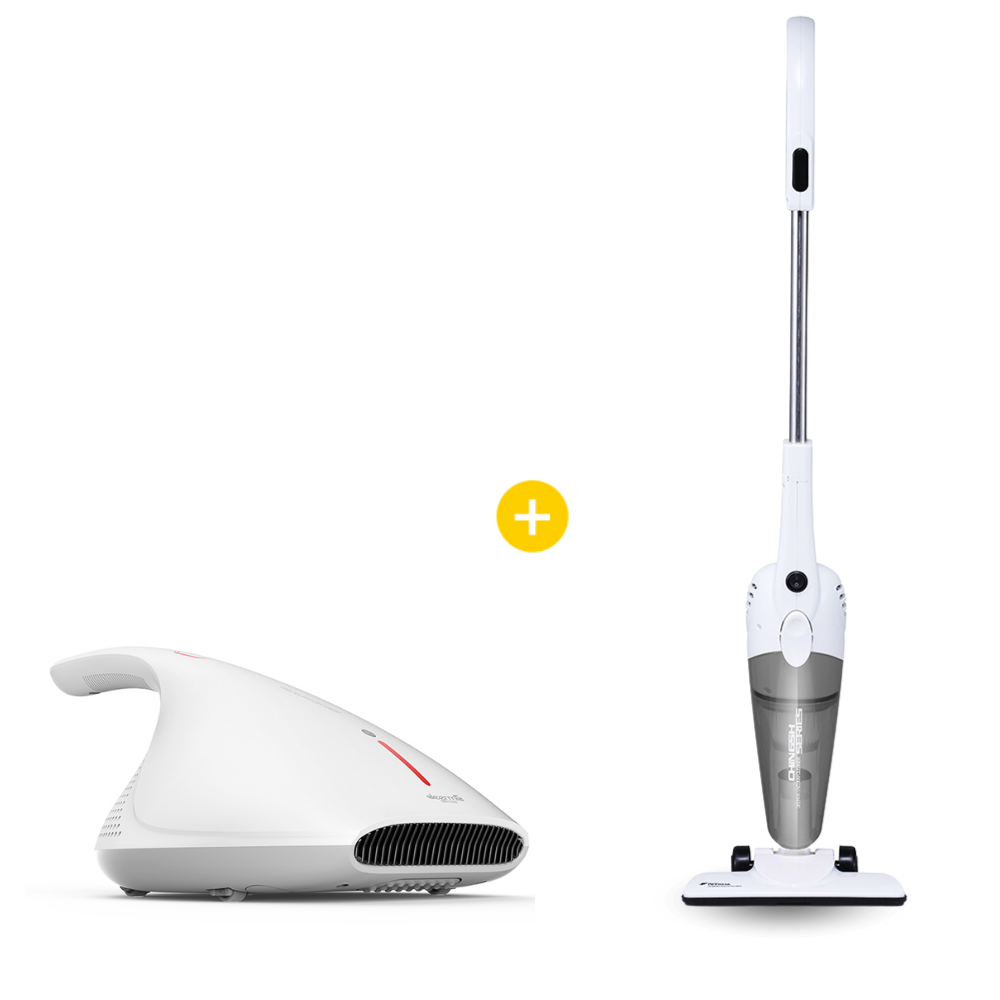 Aspiradora anti ácaros CM800 + Aspiradora 2 en 1 DX118C // DX118C_GR