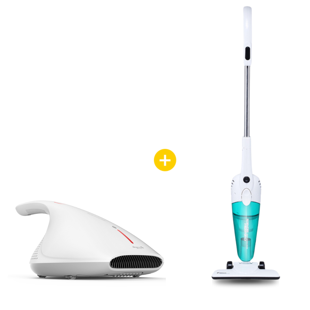 Aspiradora anti ácaros CM800 + Aspiradora 2 en 1 DX118C // DX118C_GR