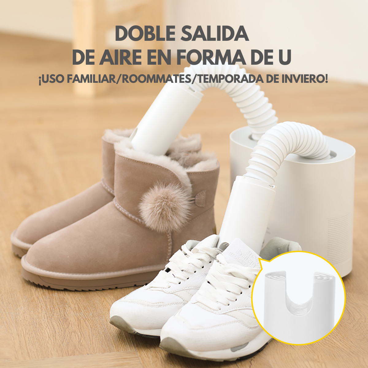Secador de zapatos Deerma HX10W Blanco