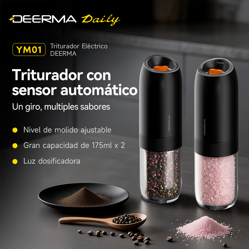 Molinillo de especias Deerma YM01 Negro