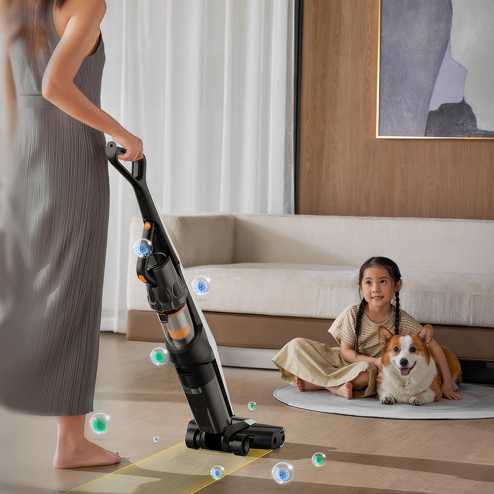 Aspiradora Lava pisos Deerma VX300 Autolimpieza 5 en 1