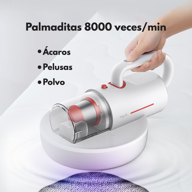 Aspiradora Anti-Ácaros y de Mano 2 en 1 CM1300 | Blanco | Hasta 99.9% libre de ácaros