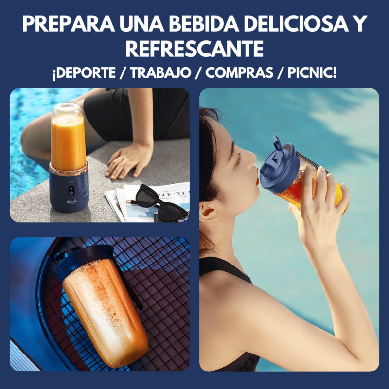 Licuadora Inalámbrica Portátil DEM-NU06 | Deerma Perú