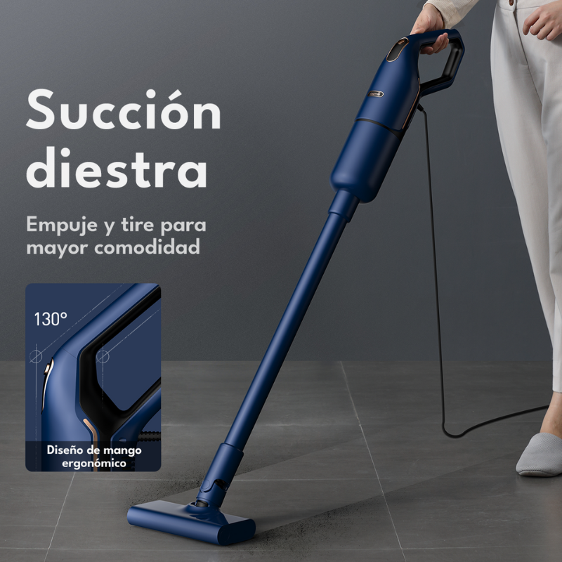 Aspiradora Multiangulo Premium DX1000/W* Deerma | Filtro Incluido | Azul Marino
