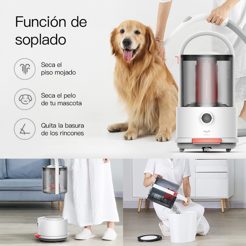 Aspiradora de Tanque Ciclónica Deerma TJ200 | Sólidos y Liquidos | Filtro Incluido