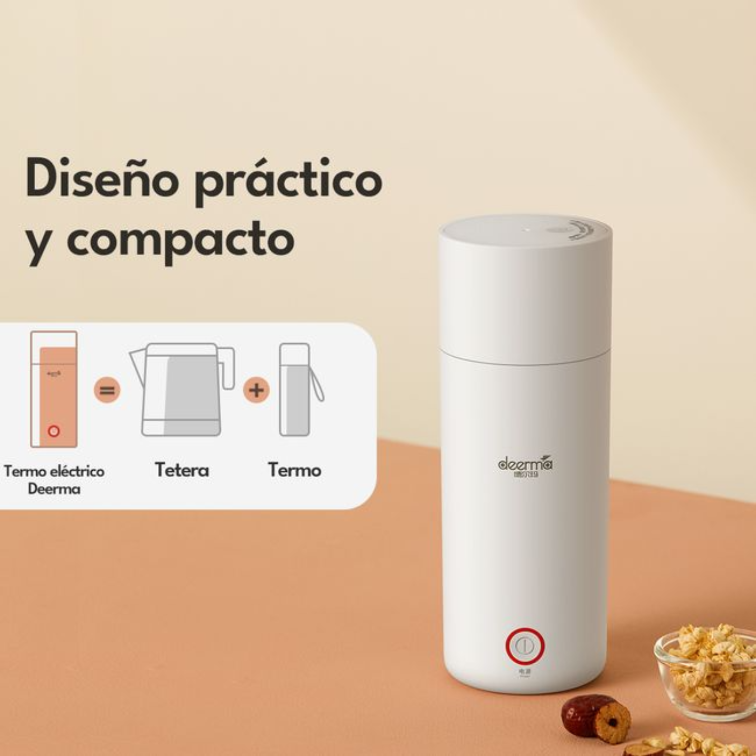 Hervidor Termo Eléctrico DEM-DR050