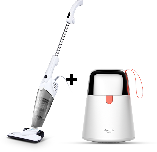 Aspiradora 2 en 1 DX118C / DX118C_GR + Removedor de Pelusa Portátil Inalámbrico MQ600