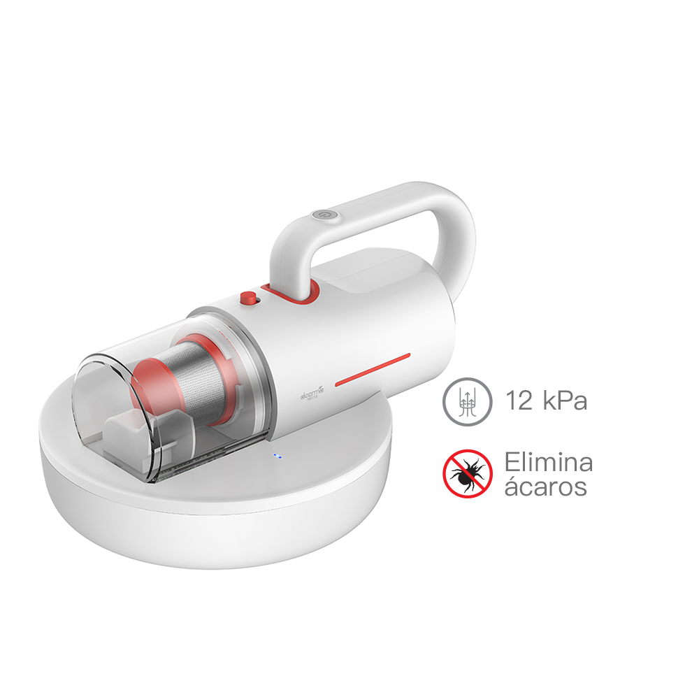 Aspiradora Anti-Ácaros y de Mano 2 en 1  CM1300 | Blanco | Hasta 99.9% libre de ácaros