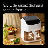 Freidora de Aire 5.5L DEM-KZ130W