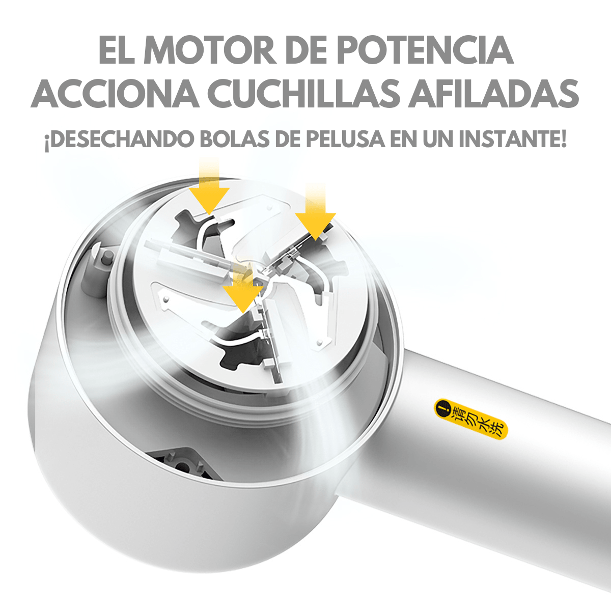 Vaporizador Portátil Para Ropa Deerma DEM-HS007 + Quita pelusas Para Ropa DEM-MQ813Y