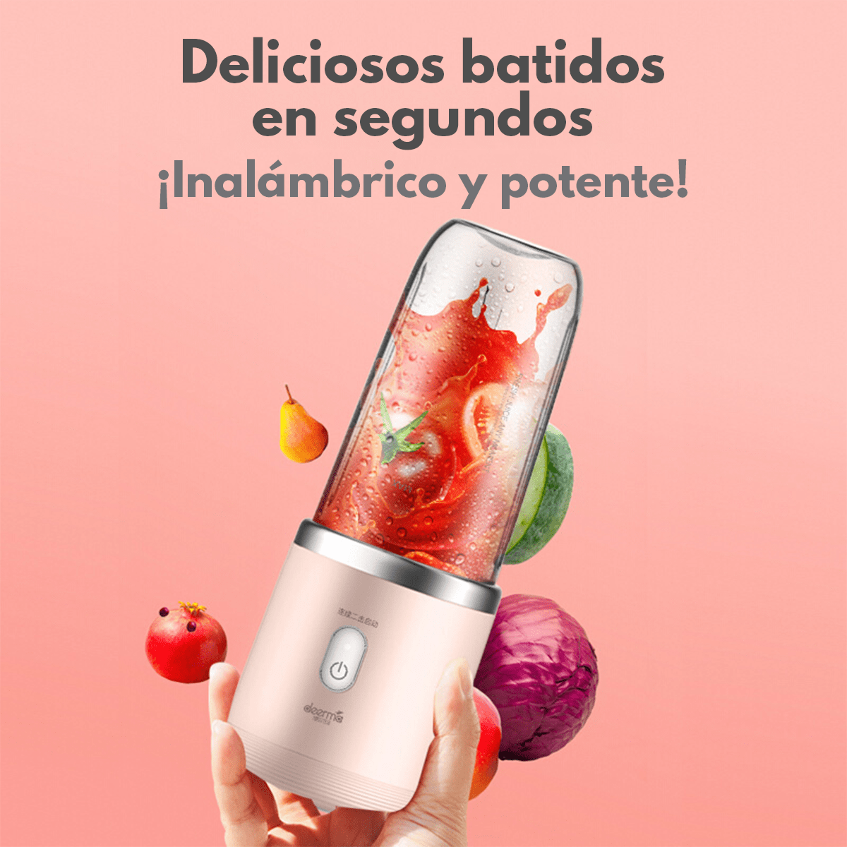 Aspiradora Vertical y De Mano 2 en 1 DX118C + Licuadora Portátil Inalámbrica NU05