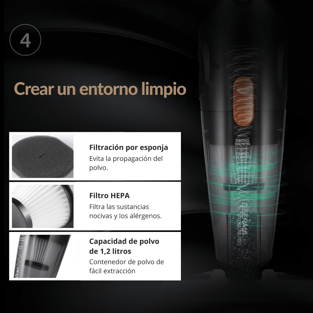 Aspiradora Multifuncional Deerma Dx115C | Filtro Incluido | Vertical Y De Mano