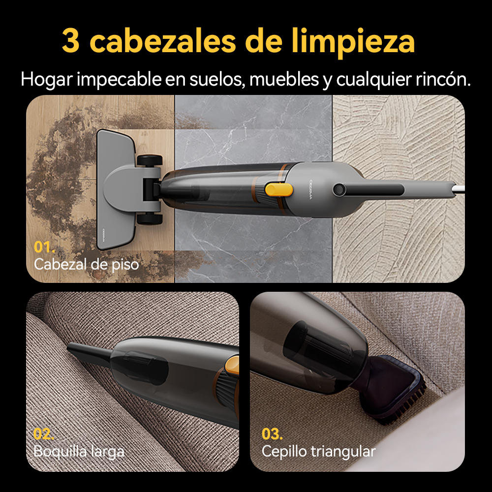Aspiradora Multifuncional 2 en 1 Deerma DX170 Gris
