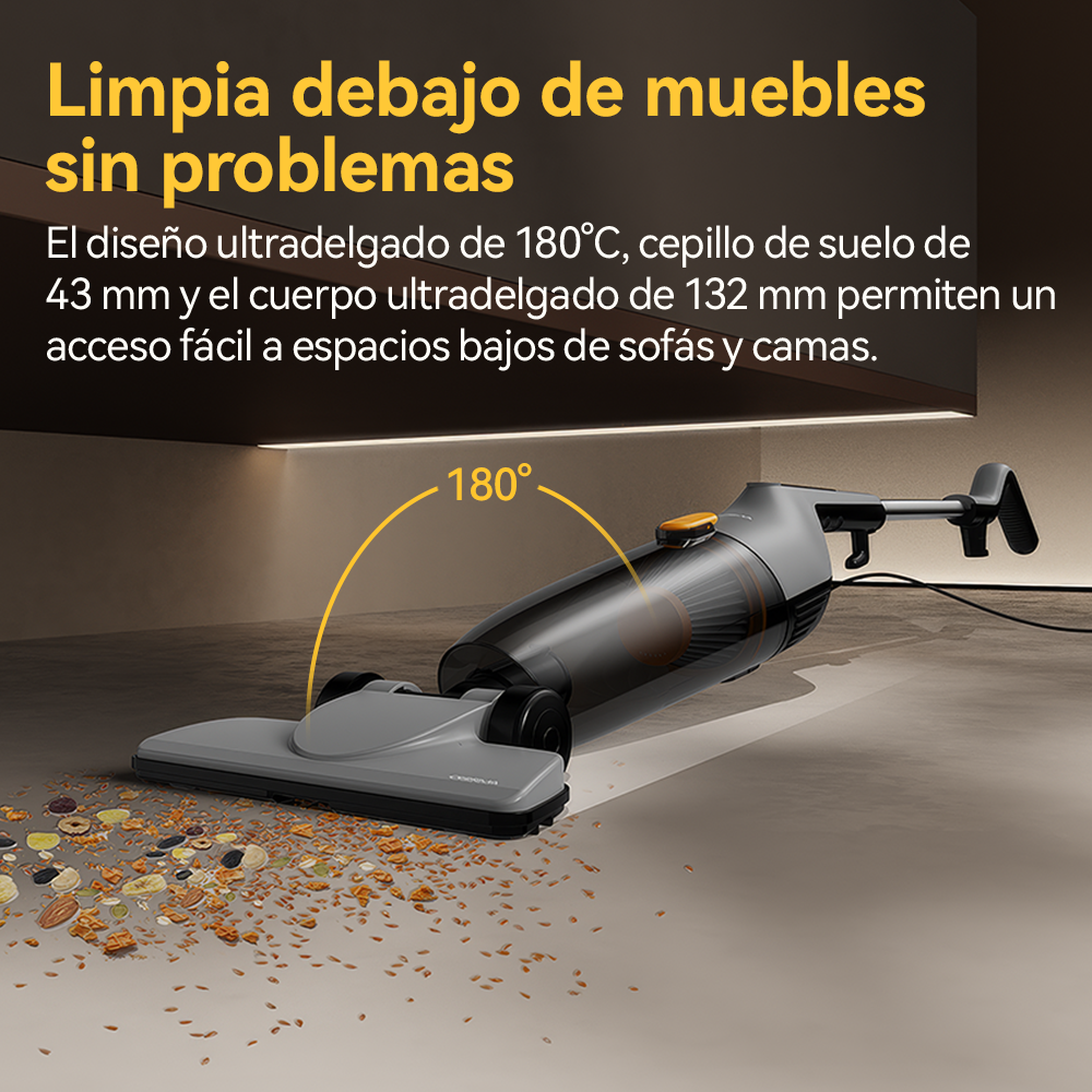 Aspiradora Multifuncional 2 en 1 Deerma DX170 Gris + Deshumedecedor Portátil Deerma DEM-CS50M