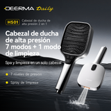 Cabezal de ducha Alta Presión 2 en 1 DEERMA HS01 Plata