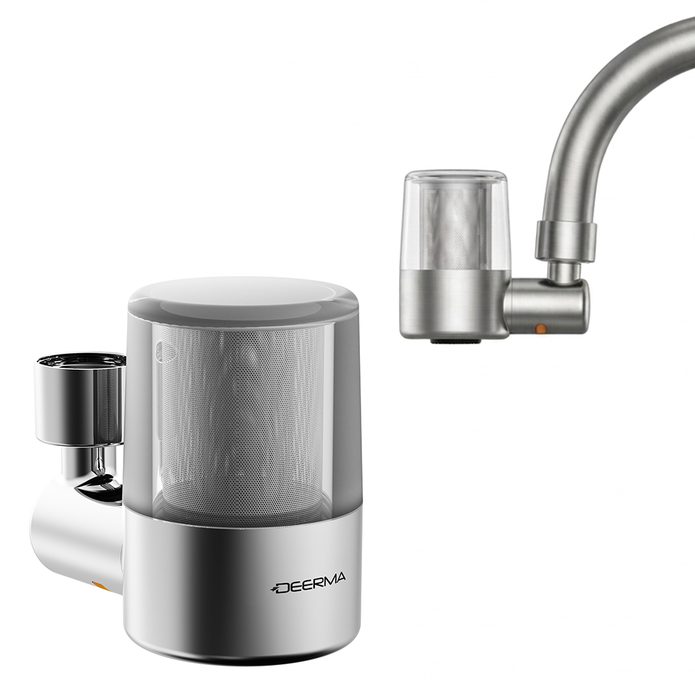 Filtro de agua para grifo a presión Deerma LT01 Plata