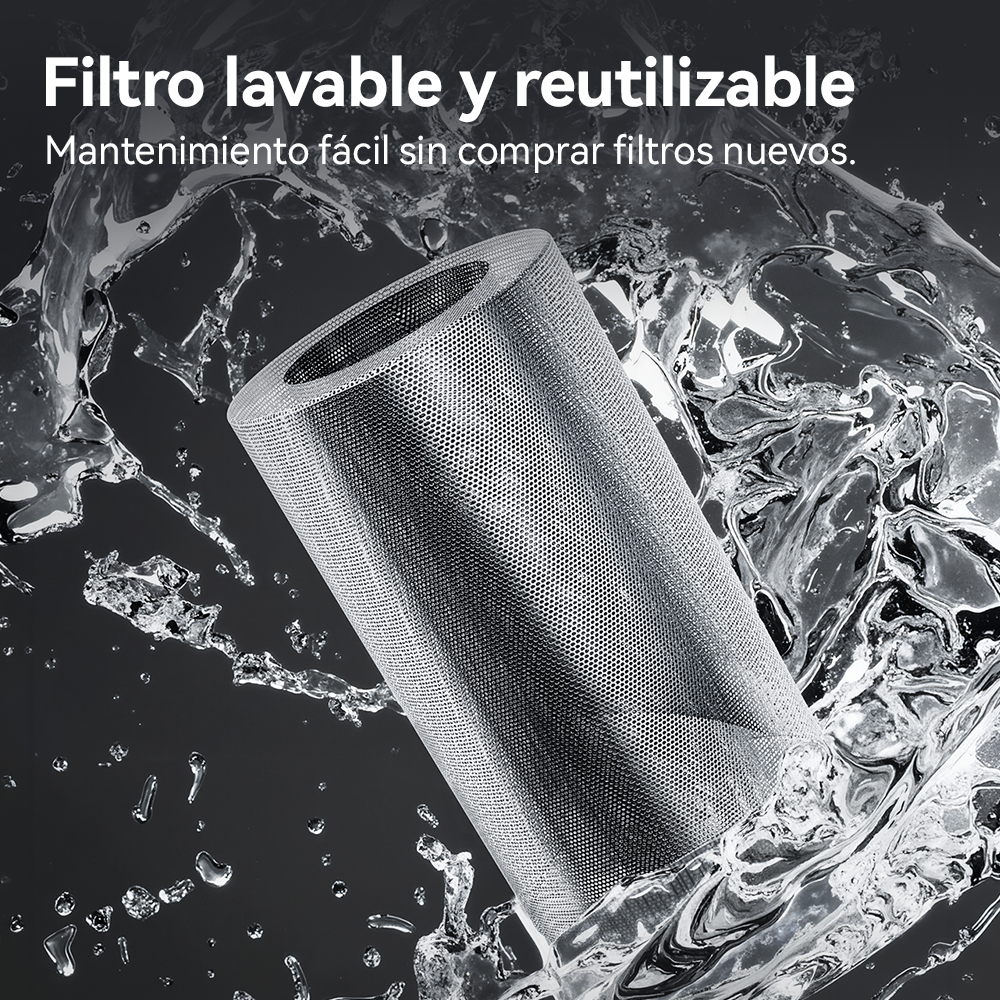 Filtro de agua para grifo a presión Deerma LT01 Plata