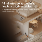 Aspiradora Vertical Inalámbrica Deerma T10W Blanca