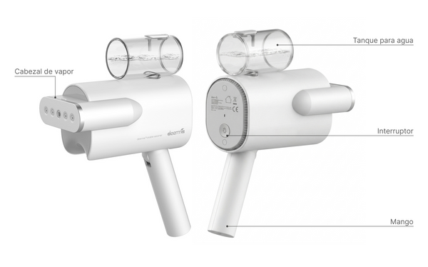 Vaporizadora Multifuncional Portátil Deerma HS007