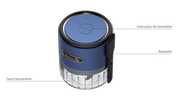 Picadora Eléctrica Inalámbrica Portátil Deerma DEM-JS100 | Azul