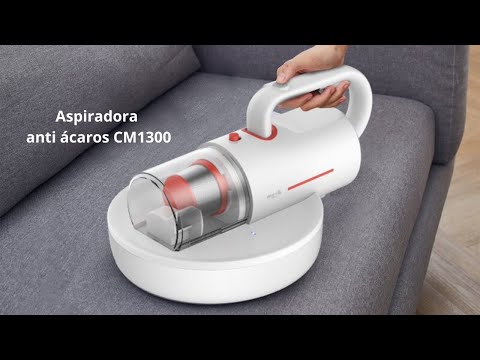 Aspiradora Anti-Ácaros y de Mano 2 en 1  CM1300 | Blanco | Hasta 99.9% libre de ácaros