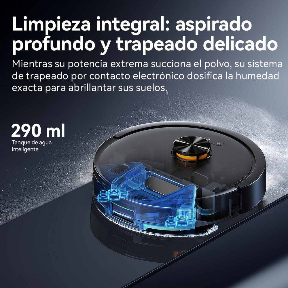 Aspiradora Robot Inteligente Deerma DEM-S30 Negro