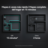 Aspiradora Robot Inteligente Deerma DEM-S30 Negro