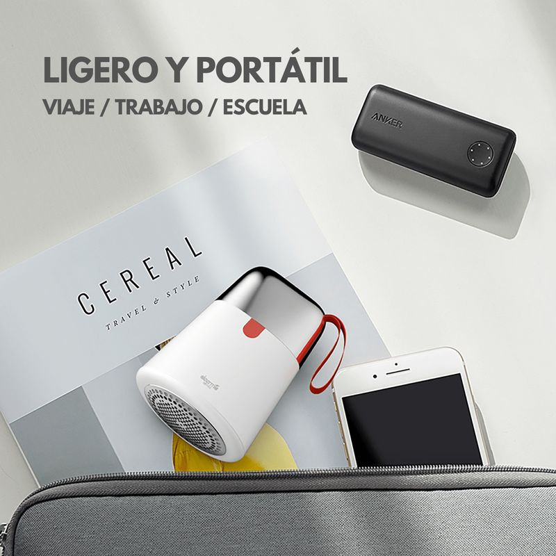 Removedor de Pelusa Portátil MQ600 | Deerma Perú